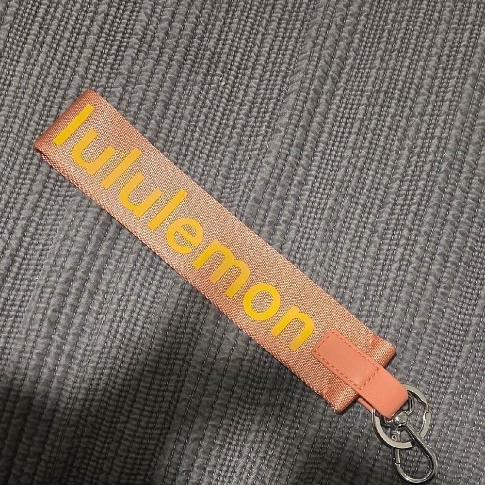 Lululemon Never Lost Keychain